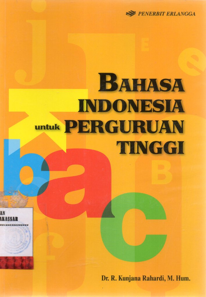 Cover Bahasa Indonesia Untuk Perguruan Tinggi