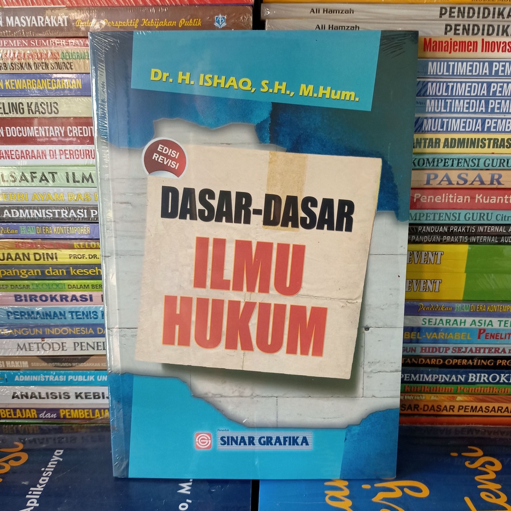 Cover Dasar-Dasar Ilmu Hukum / Ishaq