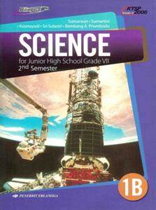 Cover Science For Junior High School Grade VII Semester 2, / Sumarwan