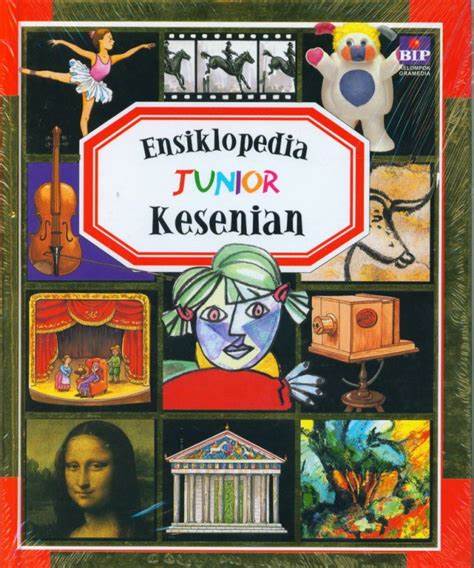 Cover Ensiklopedia Junior Kesenian / Diah Kartini Lasman