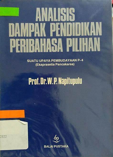 Cover Analisis Dampak Pendidikan Peribahasa Pilihan / Napitupulu
