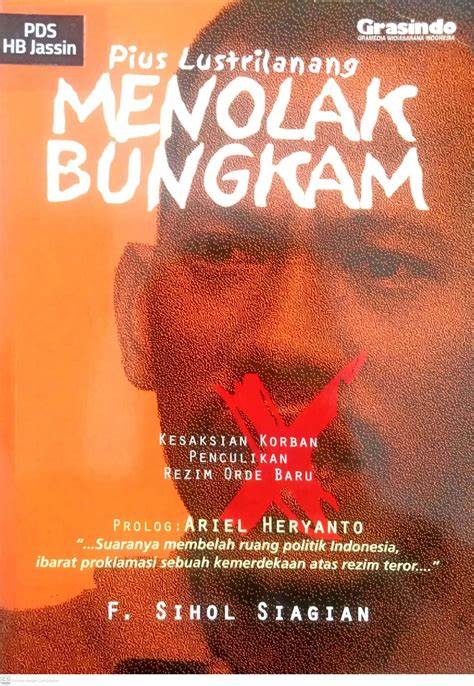 Cover Menolak Bungkam / Pius Lustrilanang