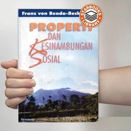 Cover Properti Dan Kesinambungan Sosial / Franz Von Benda