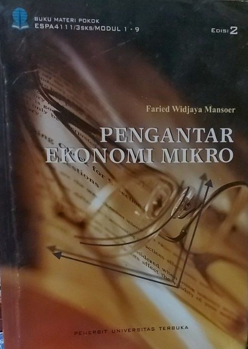 Cover Pengantar Ekonomi Mikro / Faried Widjaya Mansoer
