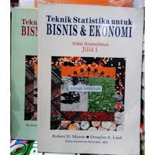 Cover : teknik Statistika Untuk Bisnis & Ekonomi / Robert D. Mason