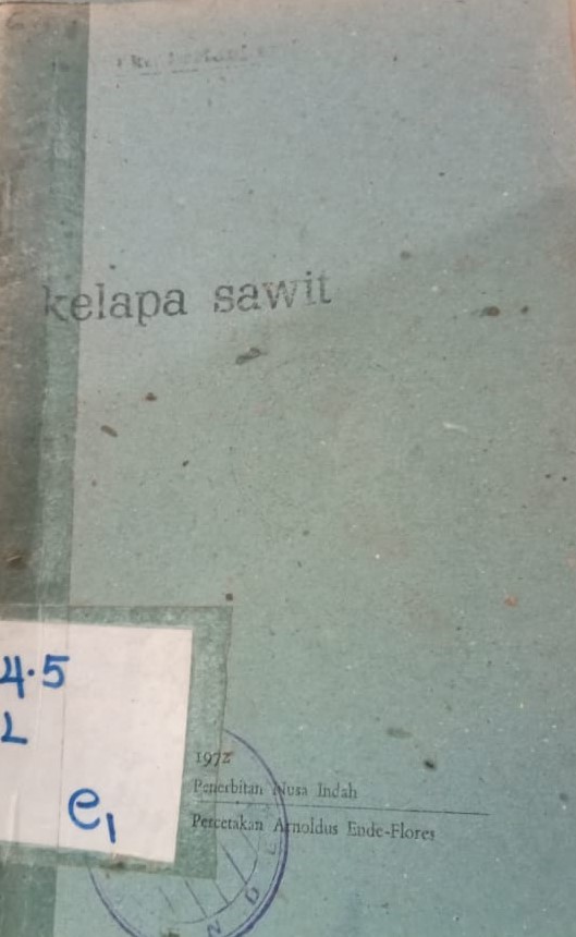 Cover Kelapa Sawit / Lembaga Penelitian dan Pembangunan Sosial Nusa Tenggara Timur