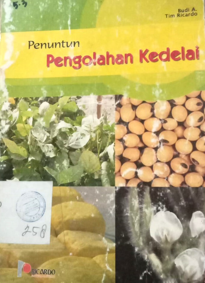 Cover Penuntun Pengolahan Kedelai / Budi A.