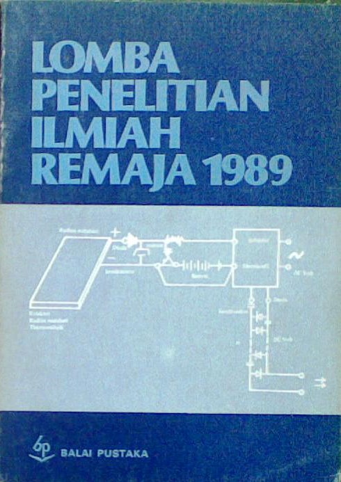 Cover Lomba Penelitian Ilmiah Remaja