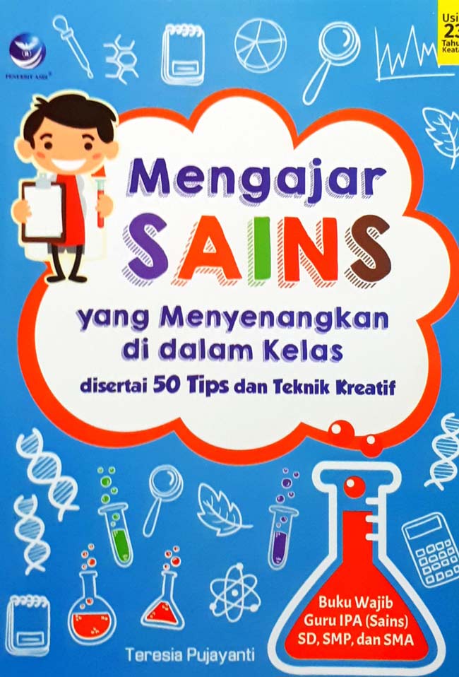 Cover Mengajar Sains :  Teresia Pujayanti