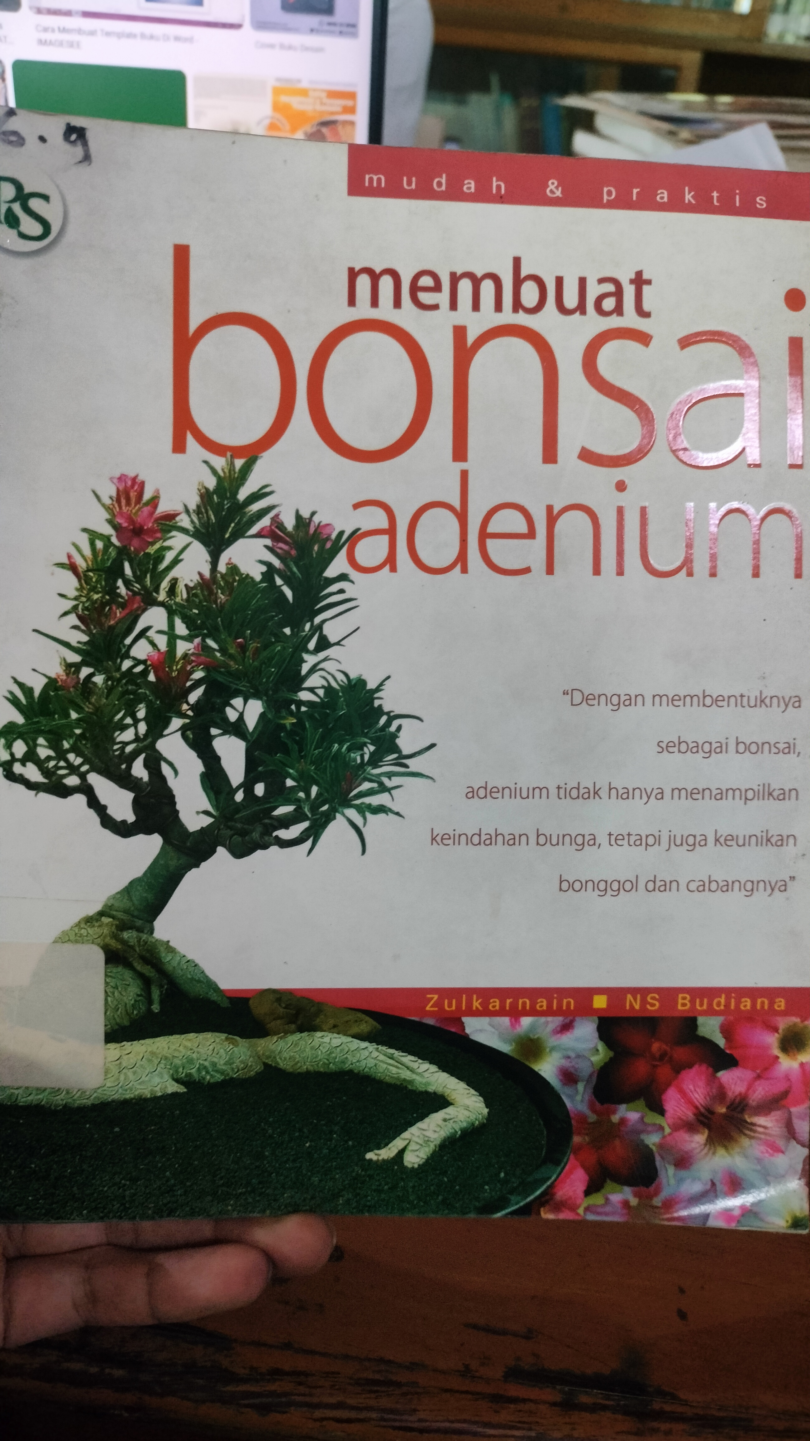 Cover Membuat Bonsai Adenium / Zulkarnain