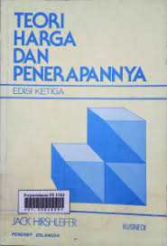 Cover Teori Harga Dan Penerapannya / Hirshileifer,Jack