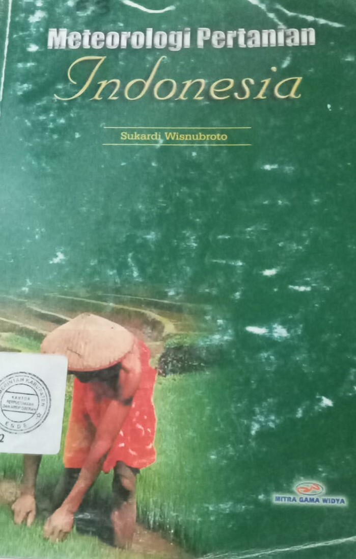 Cover Metereologi Pertanian Indonesia / Wisnubroto, Sukardi