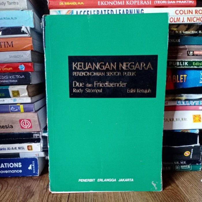 Cover Keuangan Negara :  Perekonomian Sektor Publik / Due