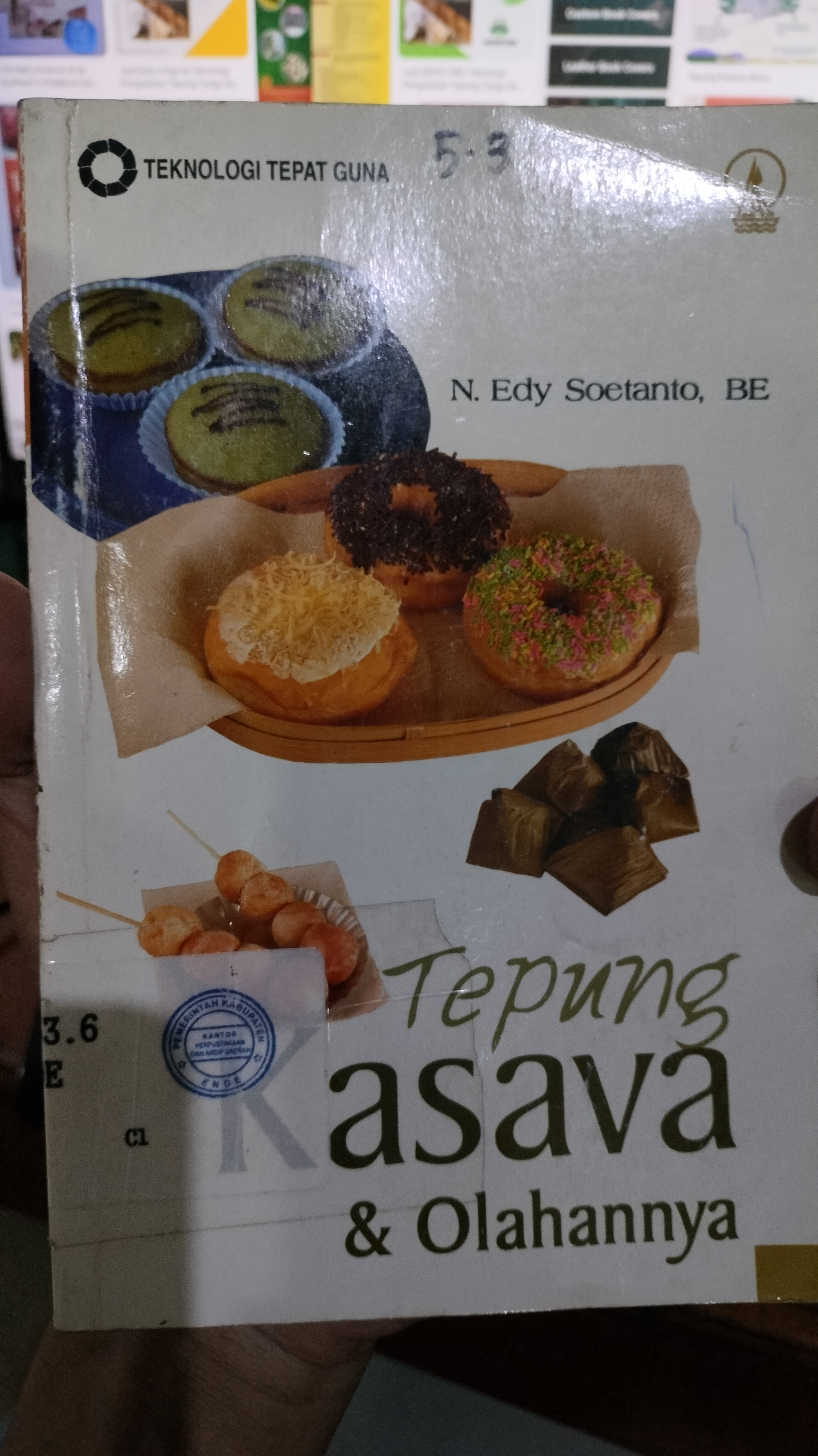 Cover Tepung Kasava & Olahannya / Soetanto, N. Edy. N