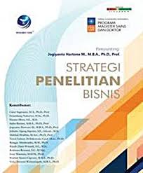Cover Strategi Penelitian Bisnis / Jogiyanto Hartono M.
