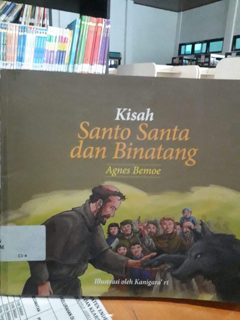 Cover Kisah Santo Santa dan Binatang :  Grigio, Anjing Penolong / Agnes Bemoe