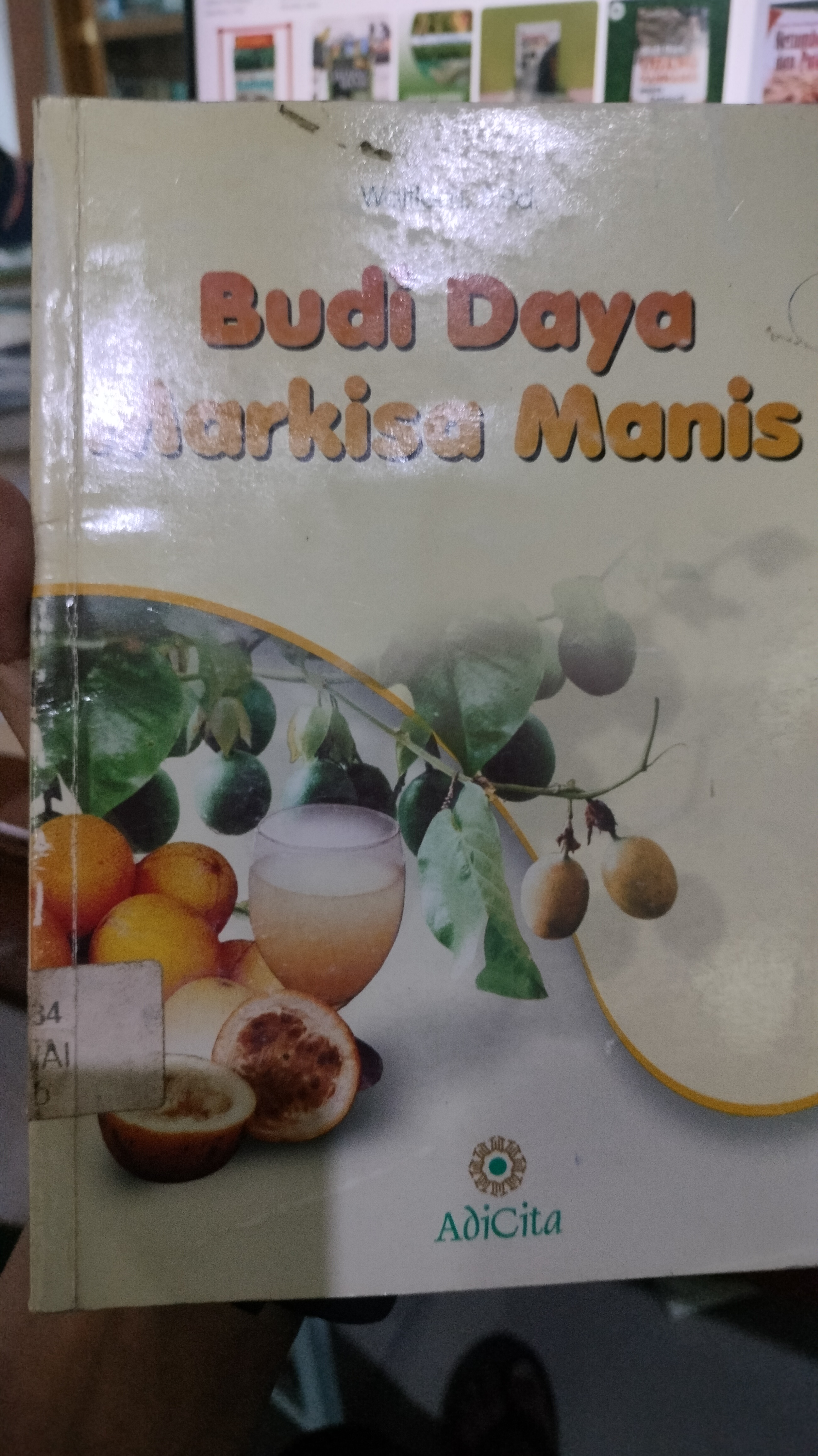 Cover Budi Daya Markisa Manis / Waitlem