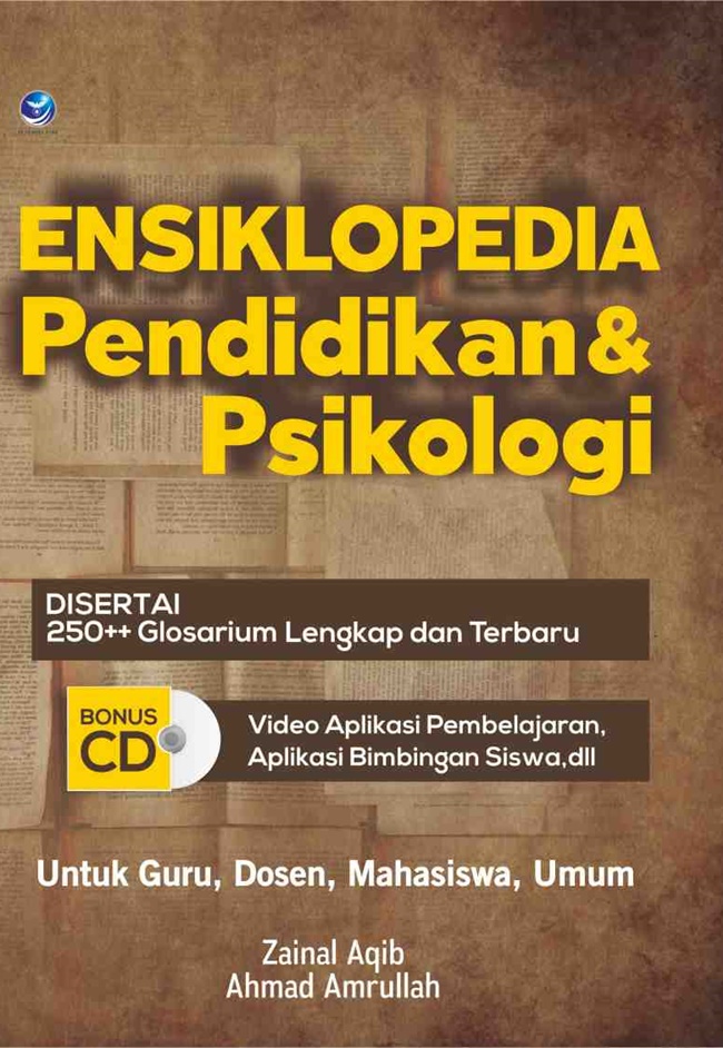 Cover Ensiklopedia Pendidikan & Psikologi : / Ensiklopedia Pendidikan & Psikologi