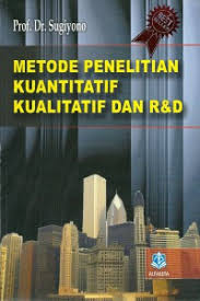 Cover Metode Penelitian Kuantitatif Kualitatif dan R&D / Sugiyono