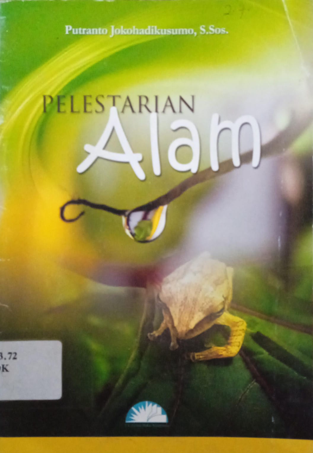 Cover Pelestarian Alam / SPutranto Jokohadikusumo, S. Sos.