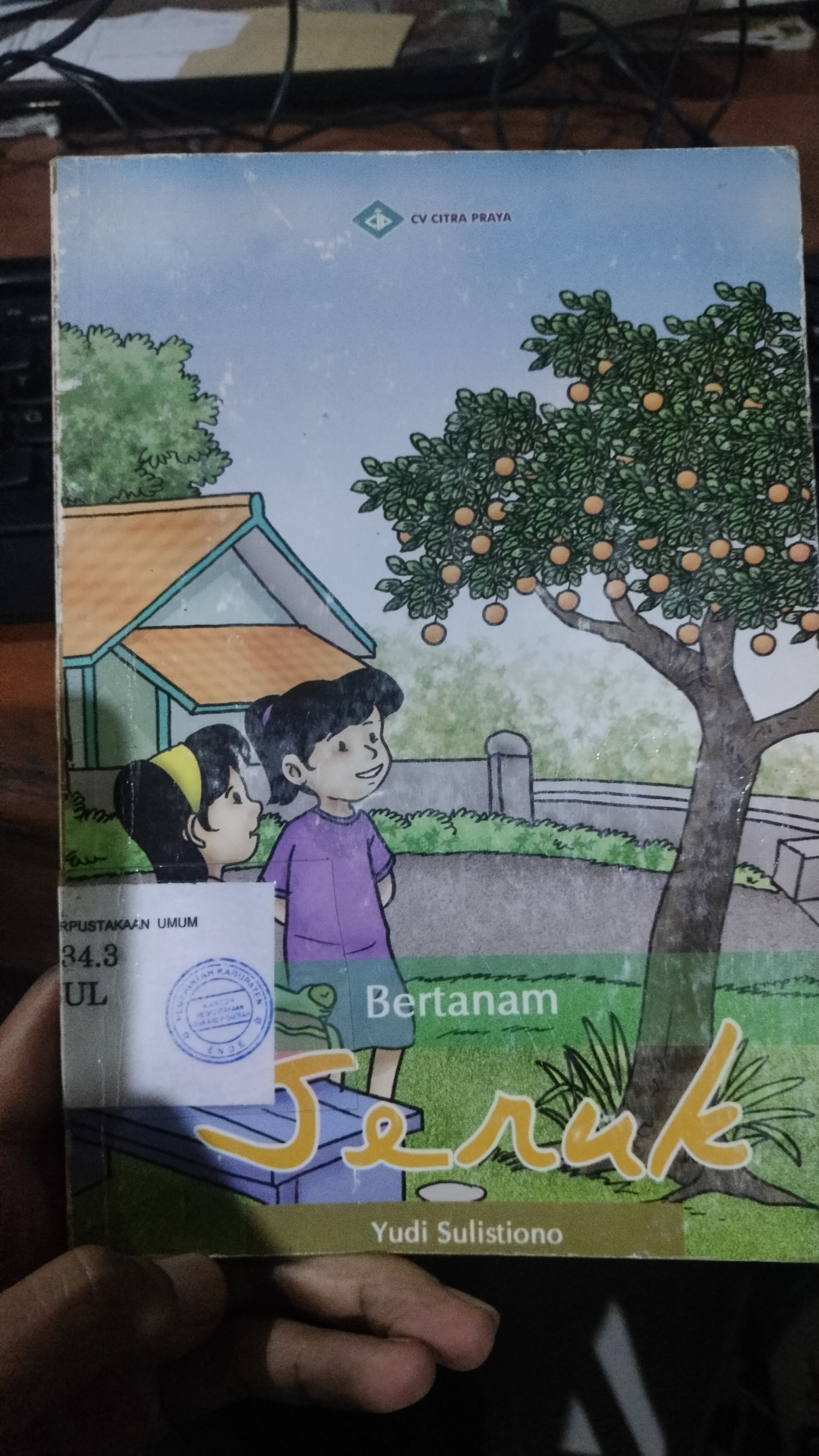 Cover Bertanam JerukK / Sulistiono, Yudi