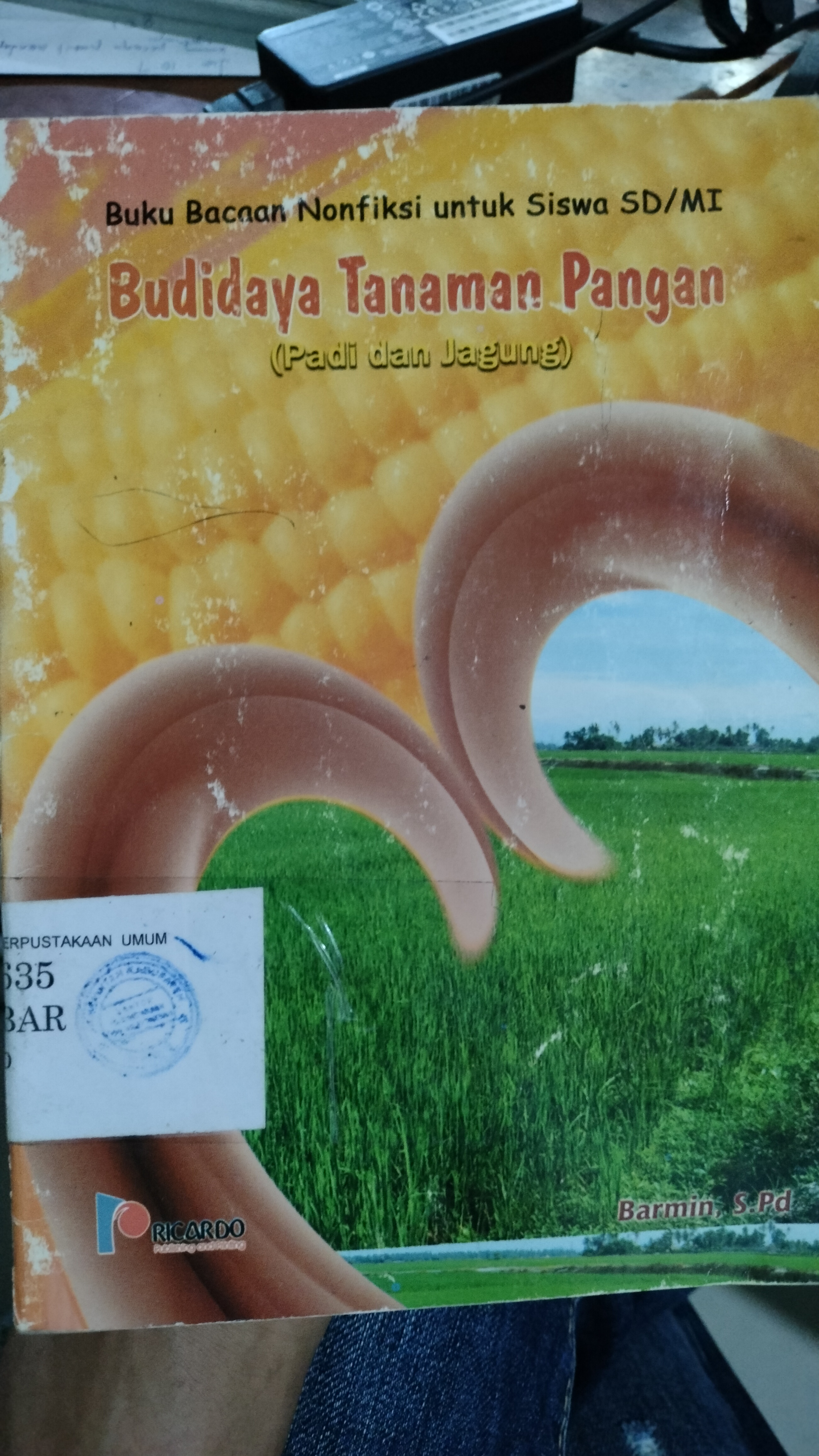 Cover Budidaya Tanaman Pangan (padi dan jagung) / Barmin