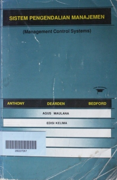 Cover Sistem Pengendalian Manajemen Edisi Ke - 5 :  Dearden, John