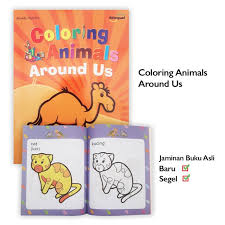 Cover Coloring Animals :  Around Us / Mondy Risutra