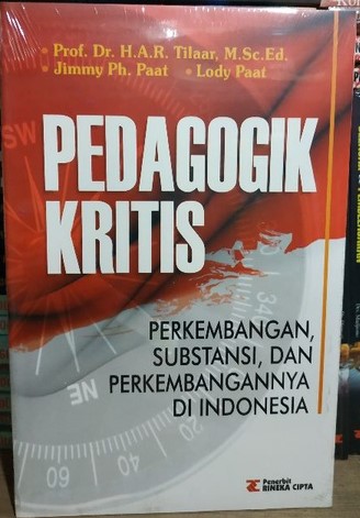 Cover Pedagogik Kritis / Tilaar