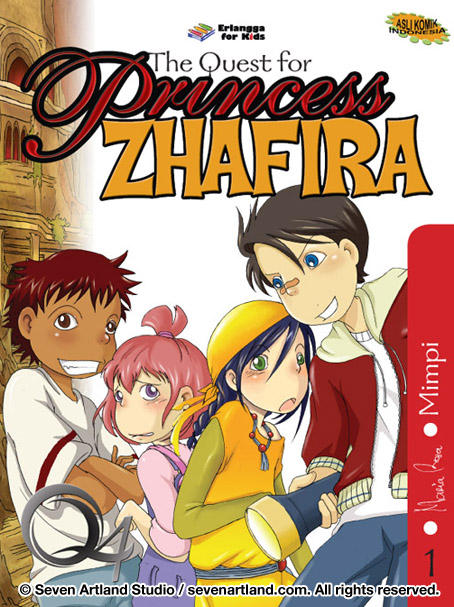 Cover Zhafira :  The Quest For Princess / Maria Rosa Shinta