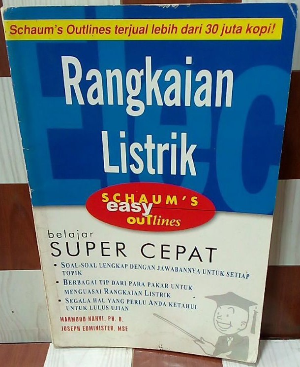 Cover Rangkaian Listrik / Nahvi,Mahmood