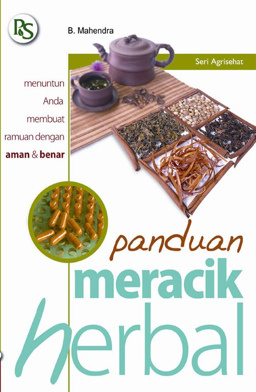 Cover Panduan Meracik Herbal / Mahendra