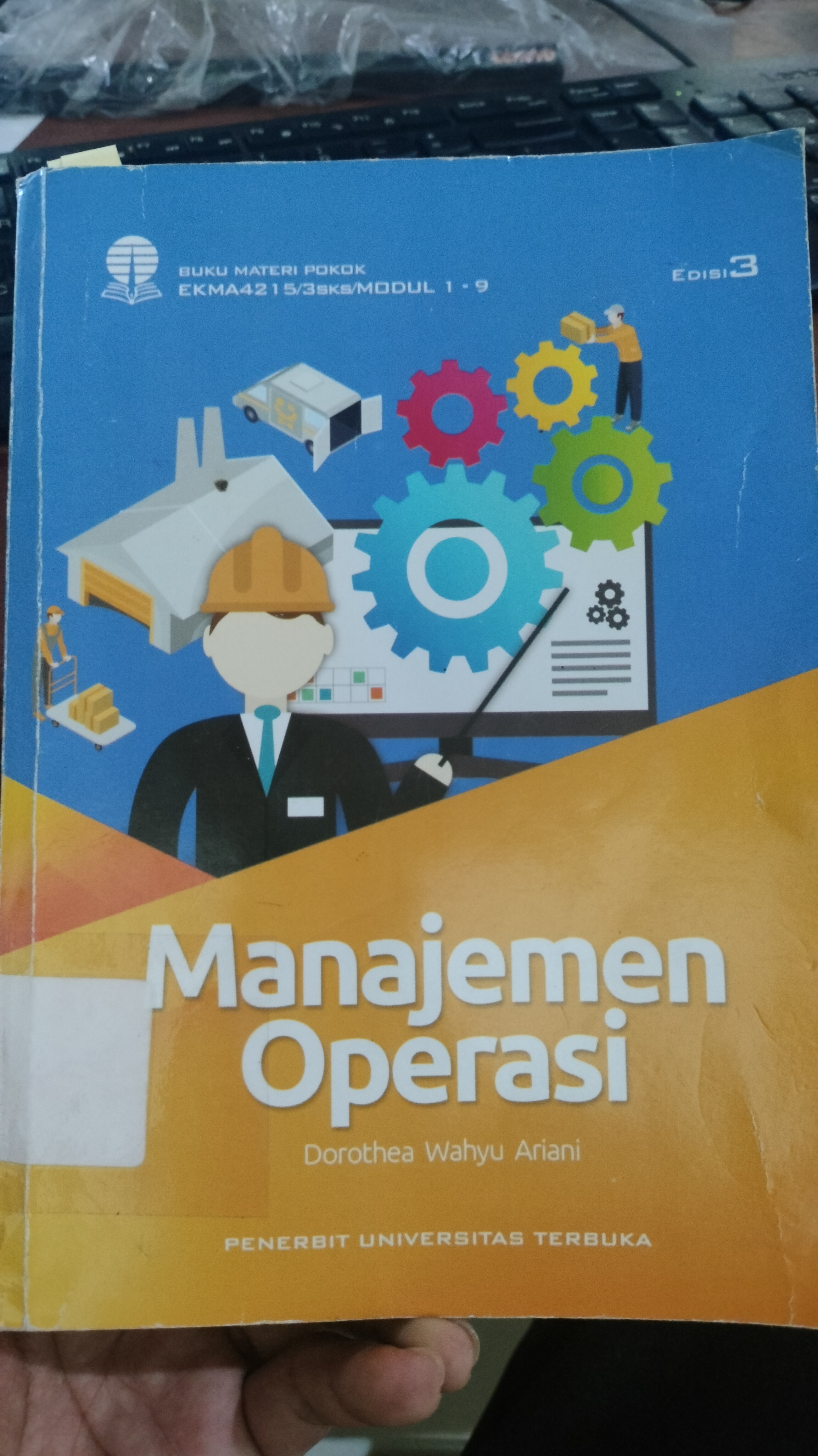 Cover Manajemen Operasi / Dorothea Wahyu Ariani
