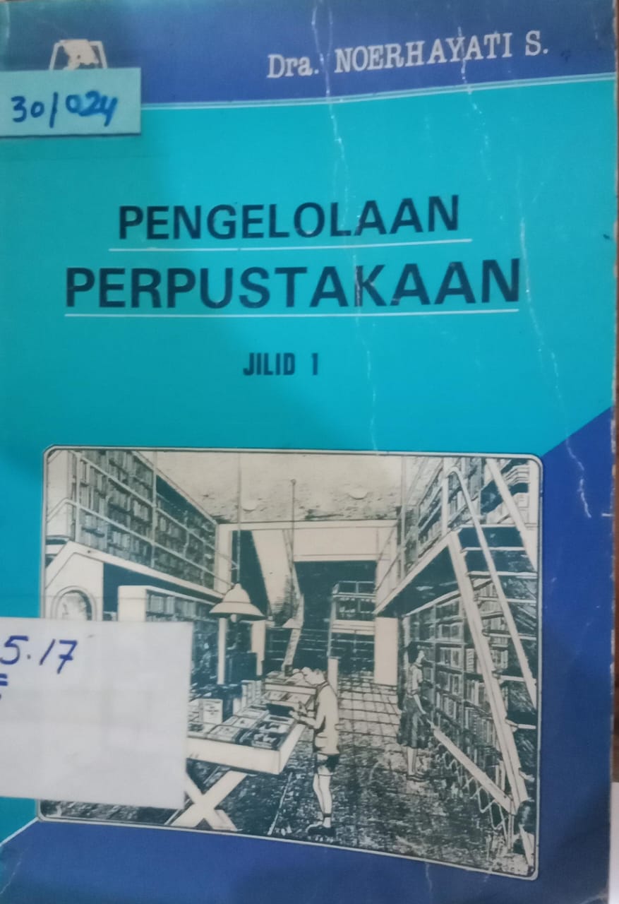 Cover Pengolahan Perpustakaan :  Noerhayati Soedibjo