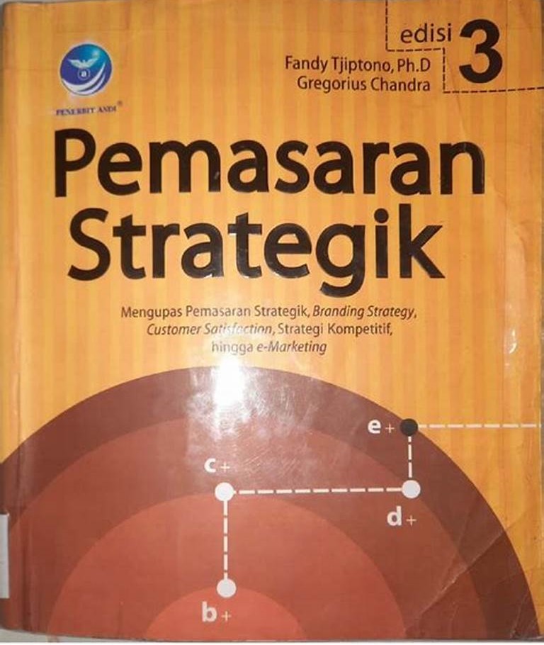Cover Pemasaran Strategik / Fandy Tjiptono