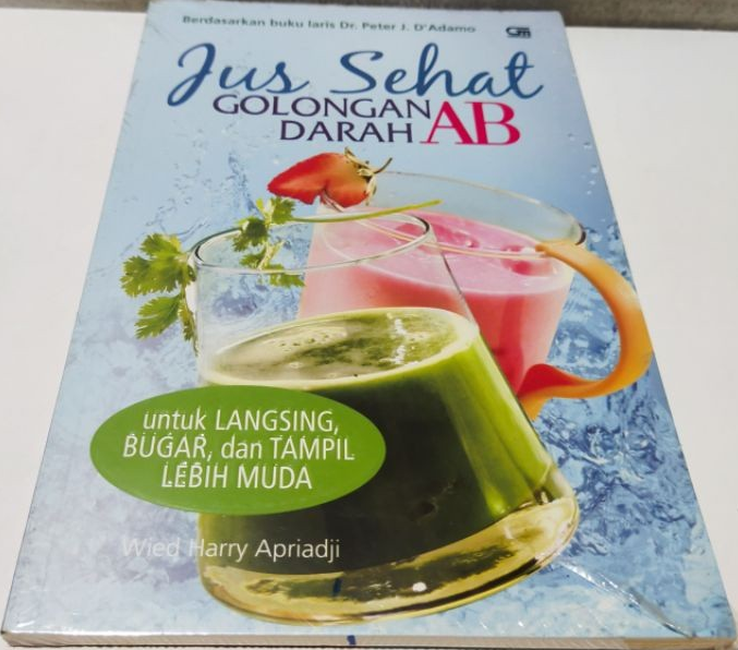Cover Jus Sehat Golongan Darah AB / Wied Harry Apriadji