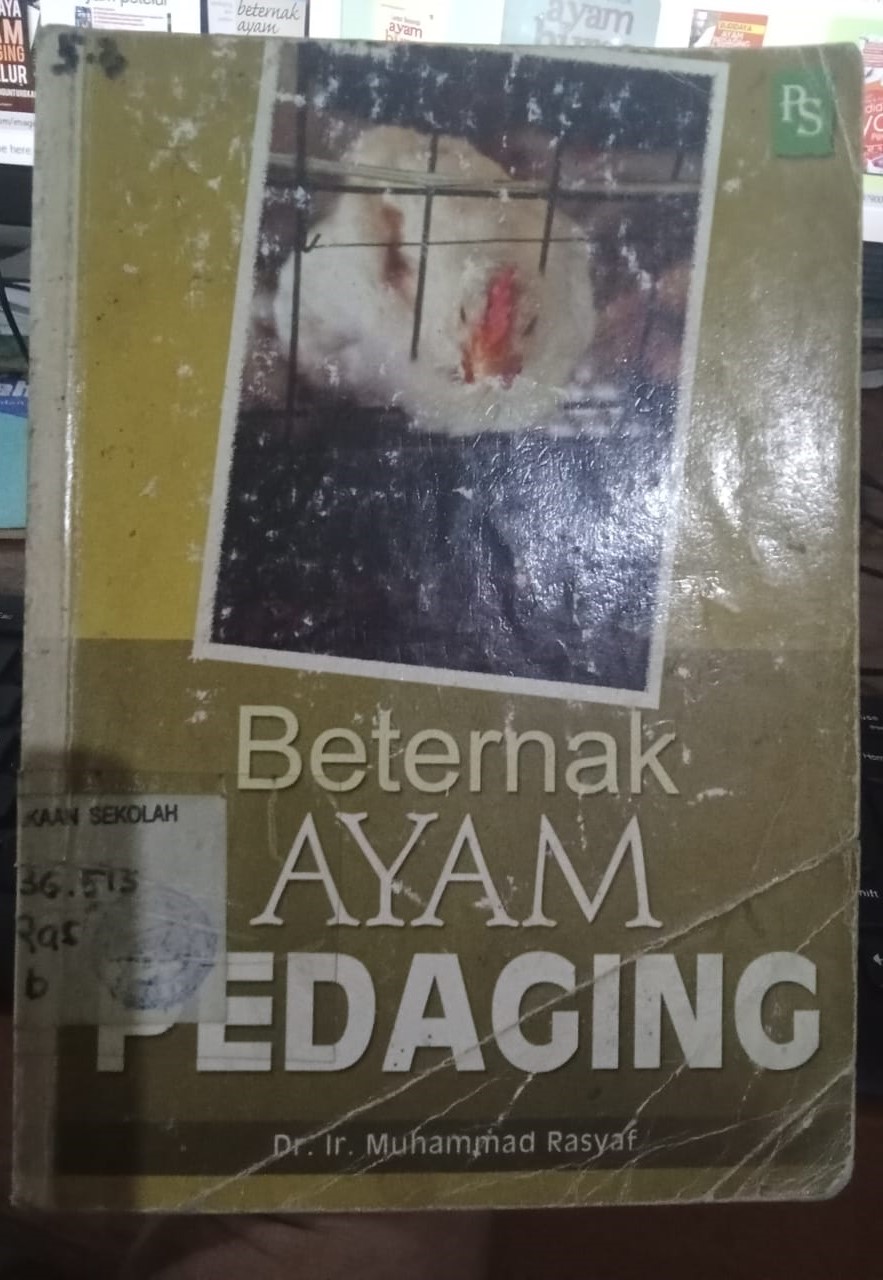 Cover Beternak Ayam Pedaging / Muhammad Rasyaf