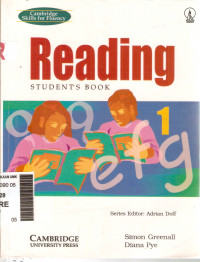 Cover Reading 1 :  Student's Book / Simon Greenal