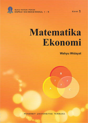 Cover Materi PokokMatematika Ekonomi / Wahyu Widayat