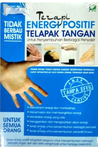 Cover Terapi Energi Positif Telapak Tangan / Amir,Supriyadi