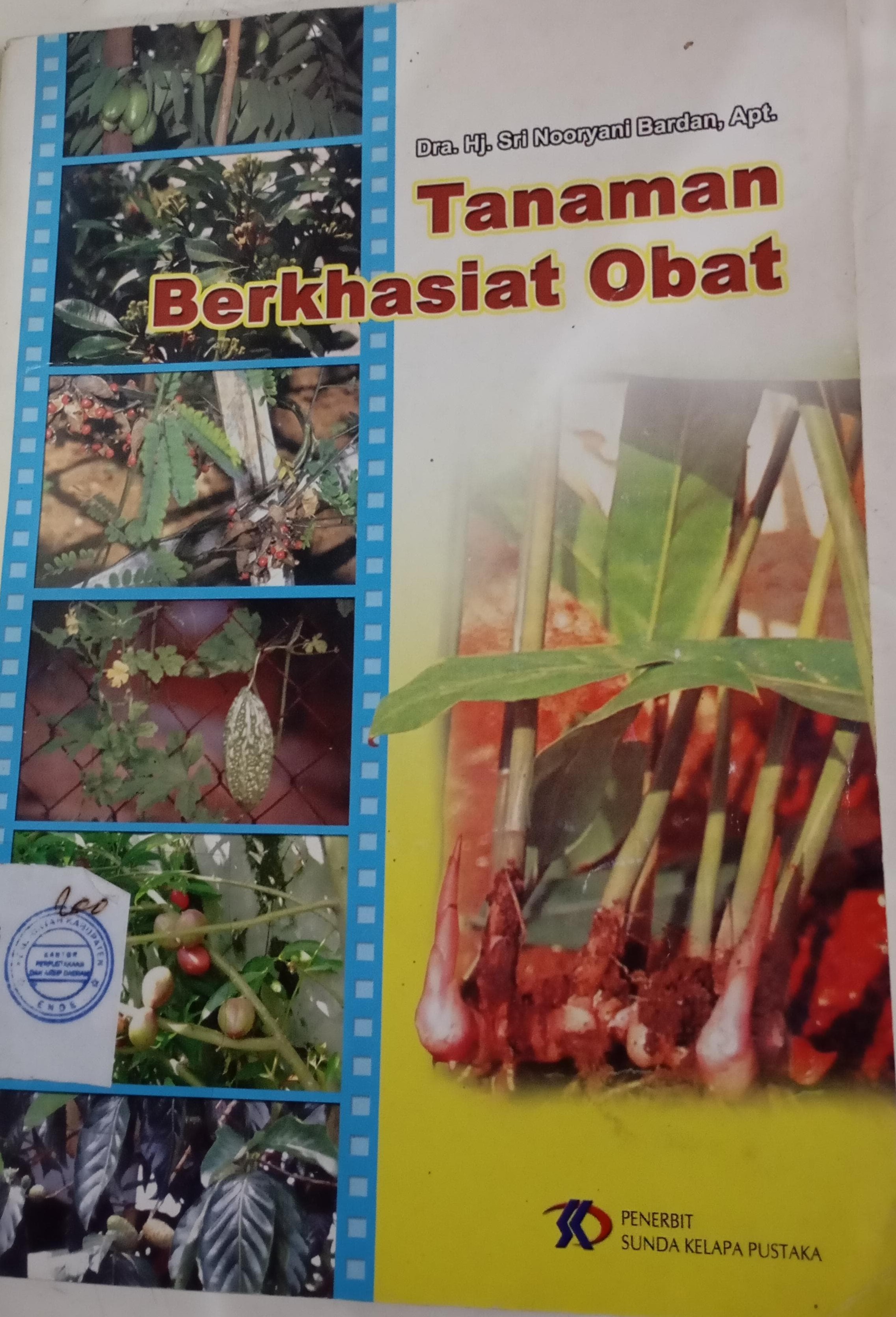 Cover Tanaman Berkhasiat Obat / Bardan, Sri Nooryani