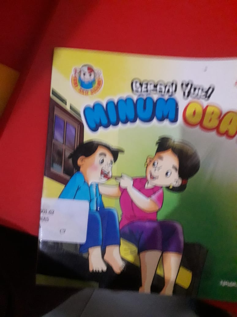 Cover Minum Obat :  Berani Yuk / Nasri Alam Rifani