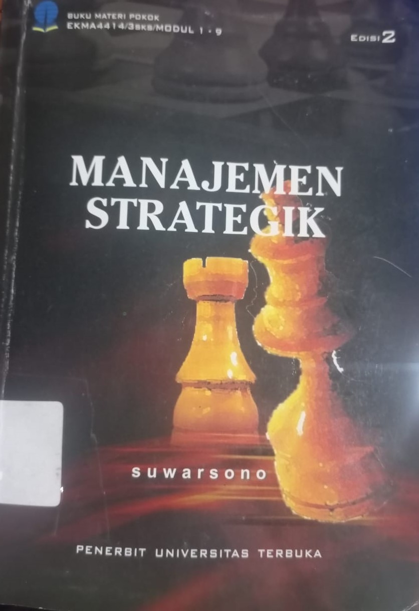 Cover Manajemen Strategik / Suwarsono