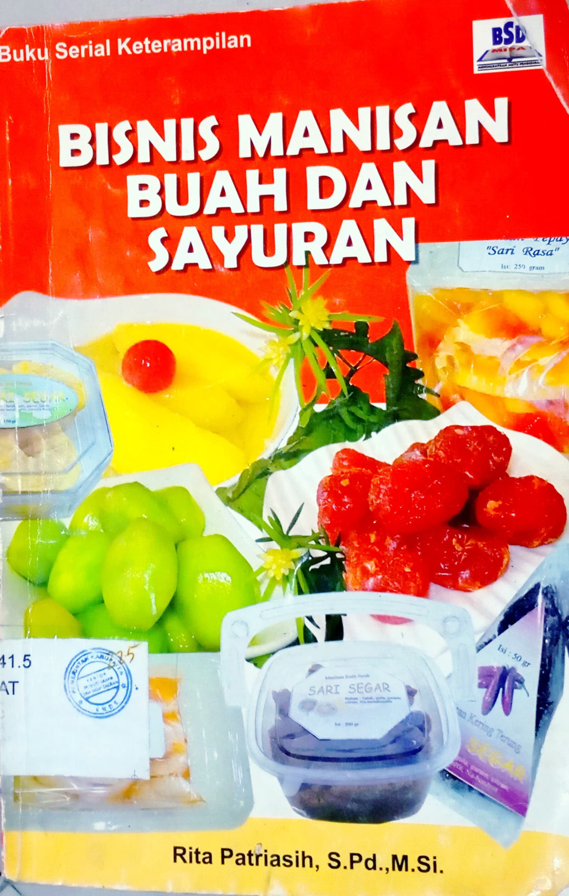 Cover Bisnis Manisan Buah dan Sayuran / Patriasih, Rita