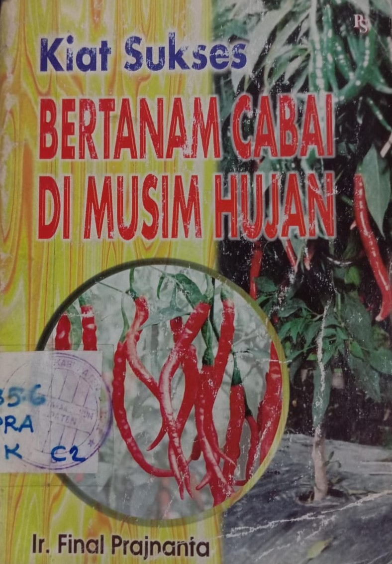 Cover Kiat Sukses Bertanam Cabai Di Musim Hujan / Prajnanta, Final