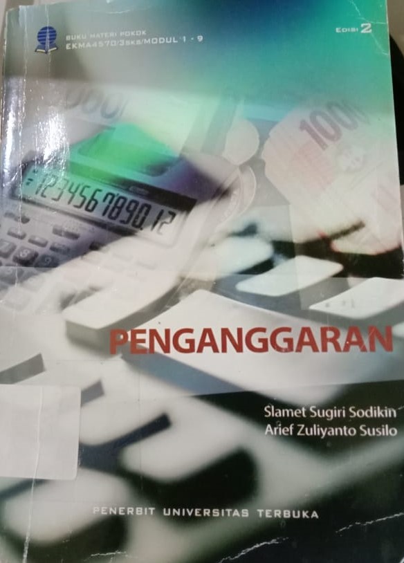 Cover Penganggaran / Slamet Sugiri Sodikin