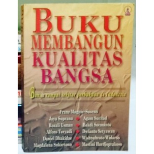 Cover Buku Membangun Kualitas Bangsa / Franz Magnis