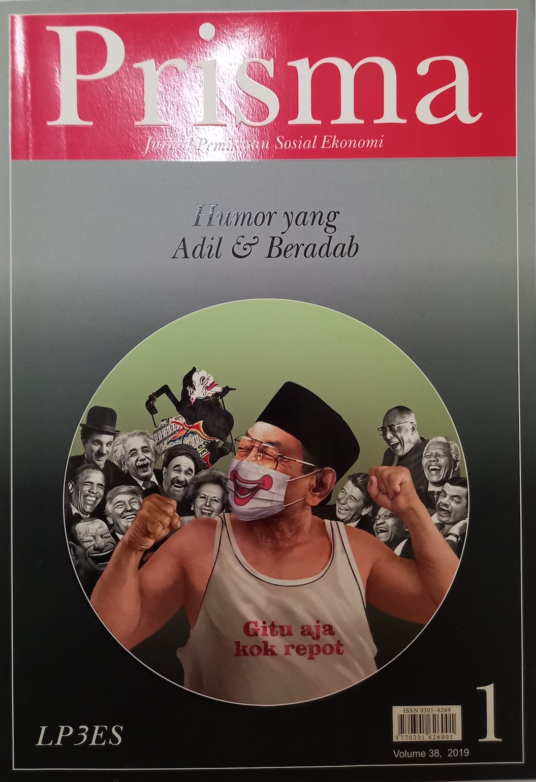 Cover Prisma Jurnal Pemikiran Sosial Ekonmi :  Humor Yang Adil Dan Beradab