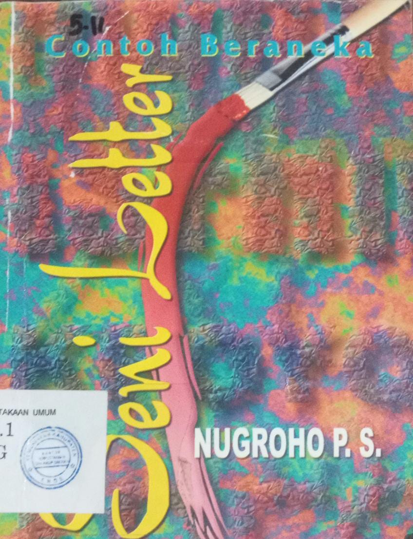 Cover Aneka Seni Letter / Nugroho P. S