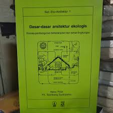 Cover Dasar - Dasar Arsitektur Ekologi :  Frick Heinz